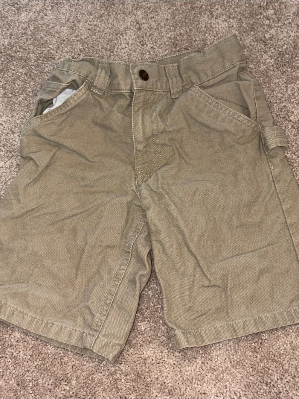 Basic Editions Khaki Shorts 5T